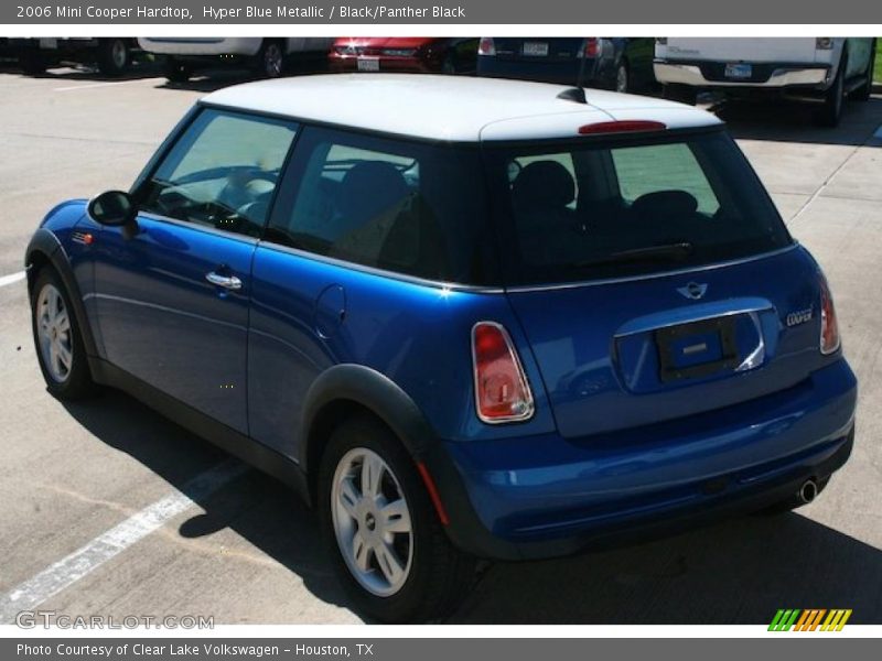 Hyper Blue Metallic / Black/Panther Black 2006 Mini Cooper Hardtop