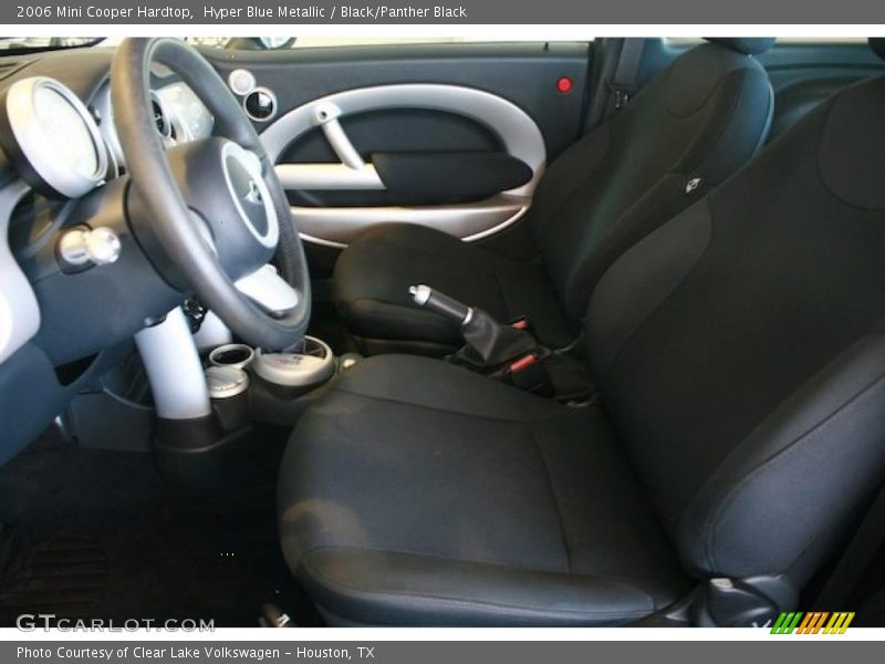 Hyper Blue Metallic / Black/Panther Black 2006 Mini Cooper Hardtop