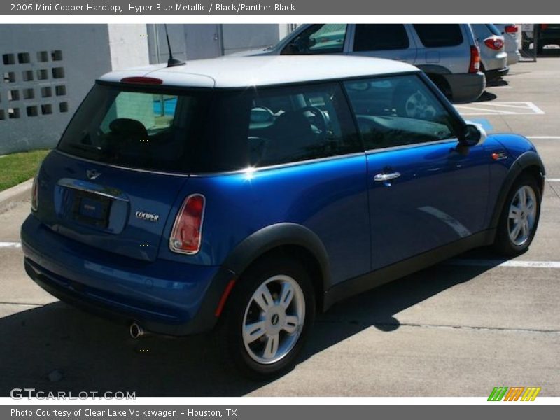 Hyper Blue Metallic / Black/Panther Black 2006 Mini Cooper Hardtop
