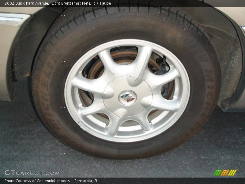 Light Bronzemist Metallic / Taupe 2002 Buick Park Avenue