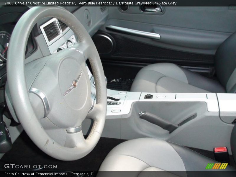 Aero Blue Pearlcoat / Dark Slate Grey/Medium Slate Grey 2005 Chrysler Crossfire Limited Roadster