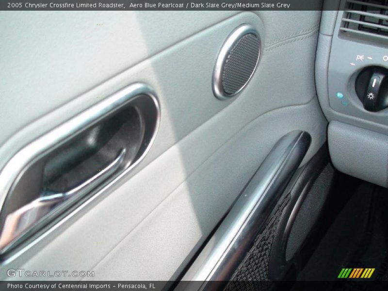 Aero Blue Pearlcoat / Dark Slate Grey/Medium Slate Grey 2005 Chrysler Crossfire Limited Roadster