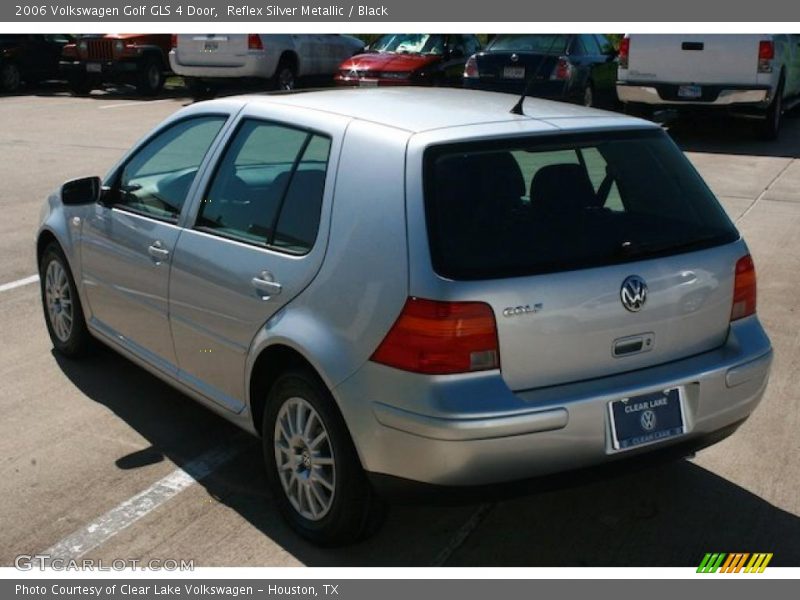 Reflex Silver Metallic / Black 2006 Volkswagen Golf GLS 4 Door