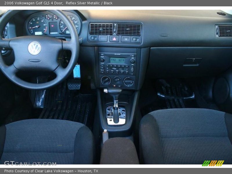 Reflex Silver Metallic / Black 2006 Volkswagen Golf GLS 4 Door