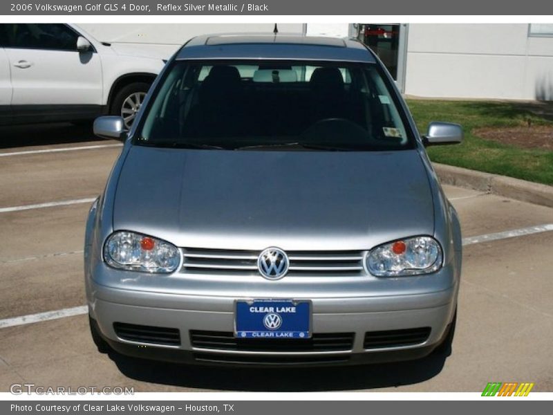 Reflex Silver Metallic / Black 2006 Volkswagen Golf GLS 4 Door