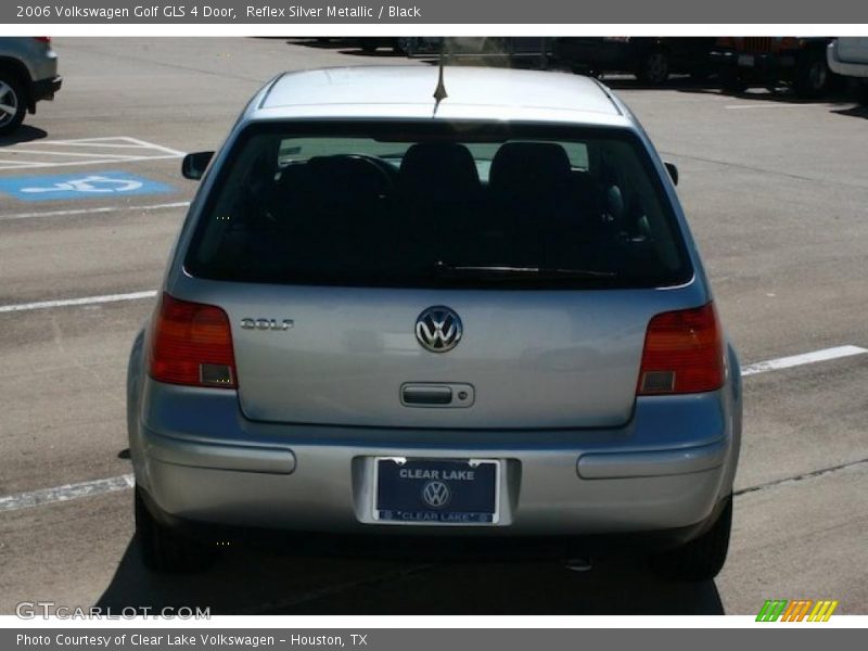 Reflex Silver Metallic / Black 2006 Volkswagen Golf GLS 4 Door
