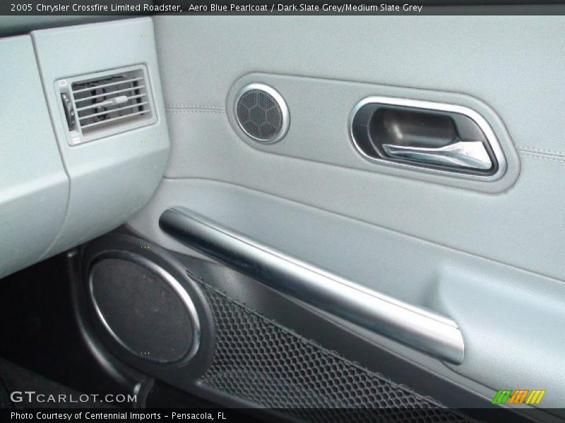 Aero Blue Pearlcoat / Dark Slate Grey/Medium Slate Grey 2005 Chrysler Crossfire Limited Roadster