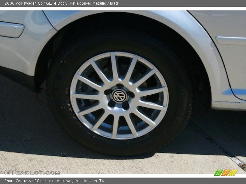Reflex Silver Metallic / Black 2006 Volkswagen Golf GLS 4 Door