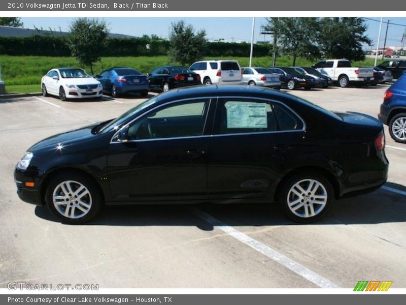 Black / Titan Black 2010 Volkswagen Jetta TDI Sedan