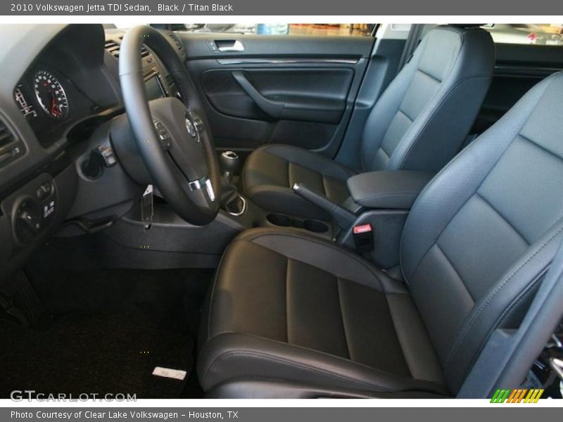 Black / Titan Black 2010 Volkswagen Jetta TDI Sedan