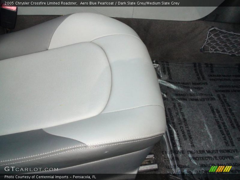 Aero Blue Pearlcoat / Dark Slate Grey/Medium Slate Grey 2005 Chrysler Crossfire Limited Roadster