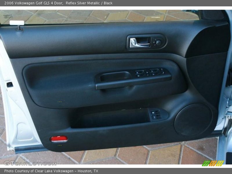 Reflex Silver Metallic / Black 2006 Volkswagen Golf GLS 4 Door