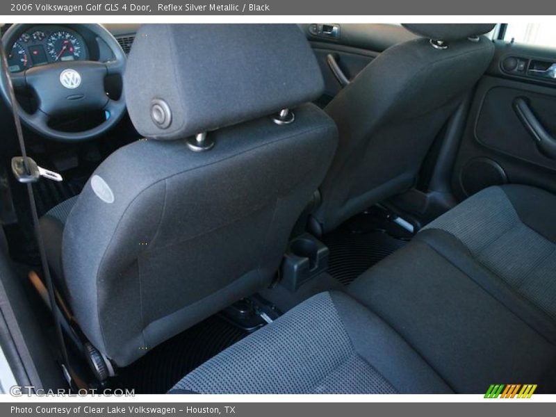Reflex Silver Metallic / Black 2006 Volkswagen Golf GLS 4 Door