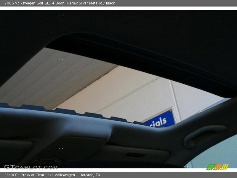 Reflex Silver Metallic / Black 2006 Volkswagen Golf GLS 4 Door