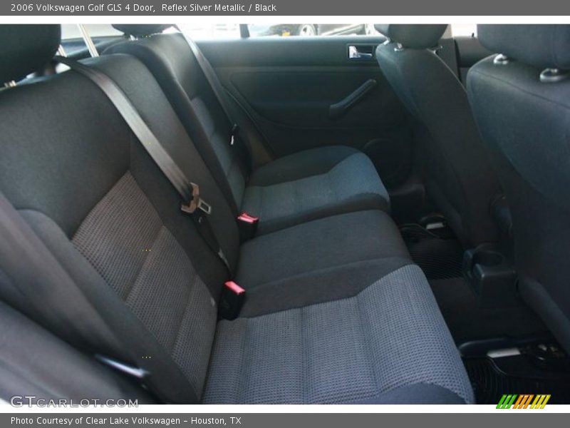 Reflex Silver Metallic / Black 2006 Volkswagen Golf GLS 4 Door