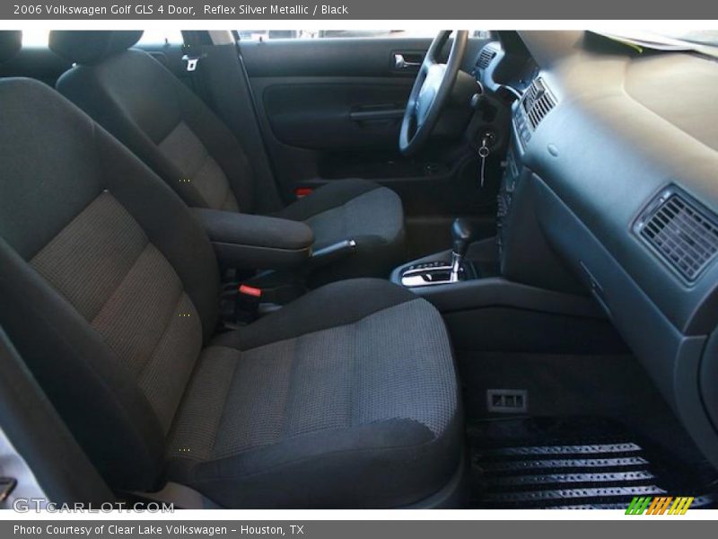 Reflex Silver Metallic / Black 2006 Volkswagen Golf GLS 4 Door