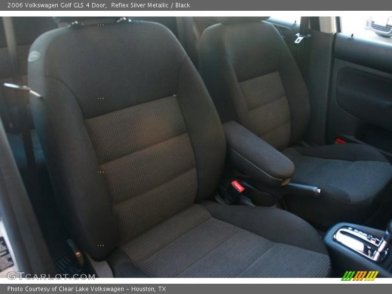 Reflex Silver Metallic / Black 2006 Volkswagen Golf GLS 4 Door