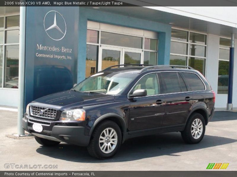 Magic Blue Metallic / Taupe/Light Taupe 2006 Volvo XC90 V8 AWD