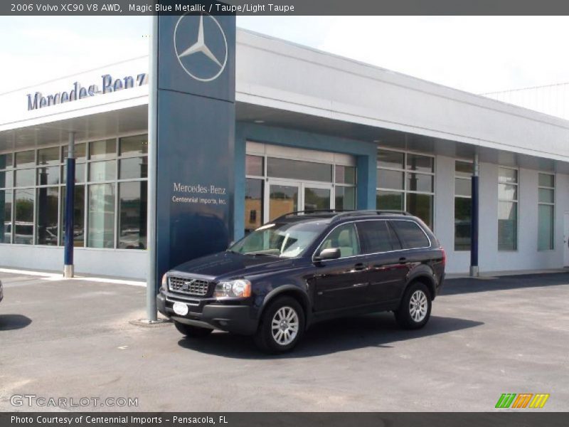 Magic Blue Metallic / Taupe/Light Taupe 2006 Volvo XC90 V8 AWD