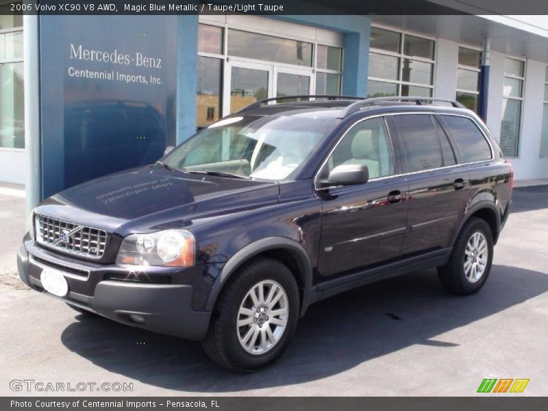 Magic Blue Metallic / Taupe/Light Taupe 2006 Volvo XC90 V8 AWD