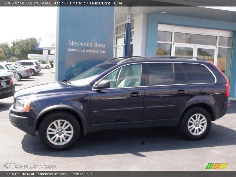Magic Blue Metallic / Taupe/Light Taupe 2006 Volvo XC90 V8 AWD