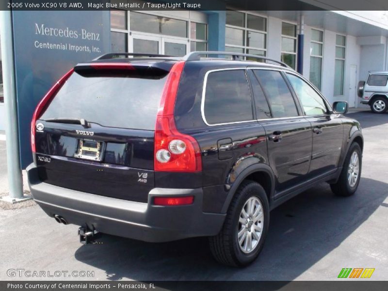 Magic Blue Metallic / Taupe/Light Taupe 2006 Volvo XC90 V8 AWD