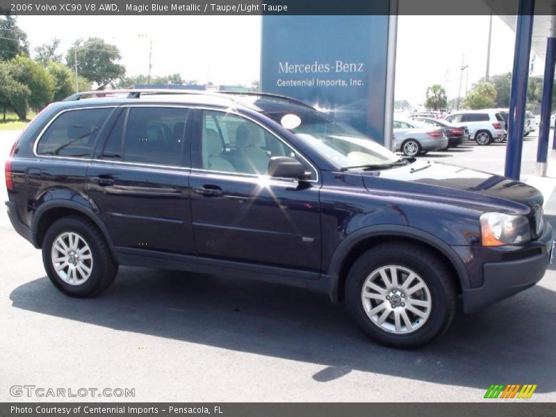 Magic Blue Metallic / Taupe/Light Taupe 2006 Volvo XC90 V8 AWD