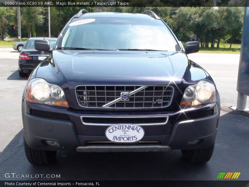 Magic Blue Metallic / Taupe/Light Taupe 2006 Volvo XC90 V8 AWD