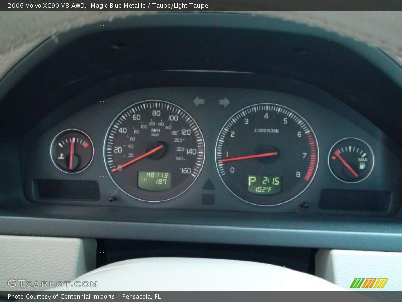 Magic Blue Metallic / Taupe/Light Taupe 2006 Volvo XC90 V8 AWD
