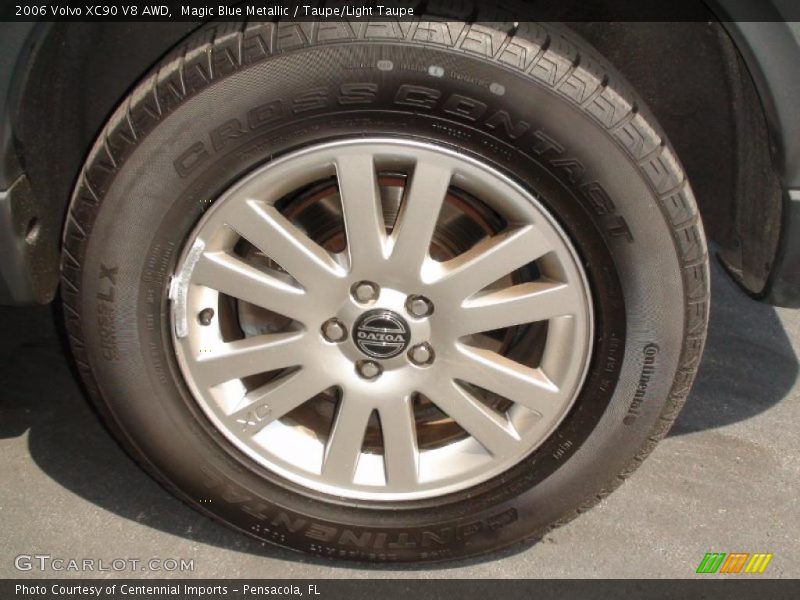 Magic Blue Metallic / Taupe/Light Taupe 2006 Volvo XC90 V8 AWD
