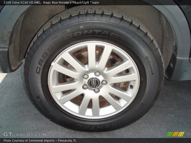 Magic Blue Metallic / Taupe/Light Taupe 2006 Volvo XC90 V8 AWD