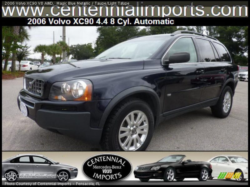 Magic Blue Metallic / Taupe/Light Taupe 2006 Volvo XC90 V8 AWD