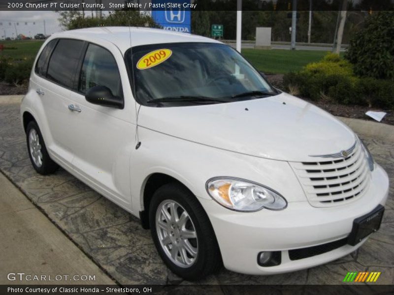 Stone White / Pastel Slate Gray 2009 Chrysler PT Cruiser Touring