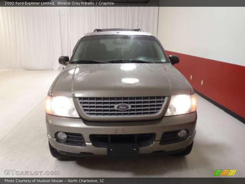Mineral Grey Metallic / Graphite 2002 Ford Explorer Limited