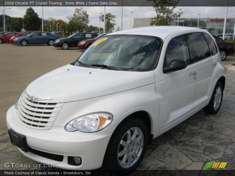 Stone White / Pastel Slate Gray 2009 Chrysler PT Cruiser Touring