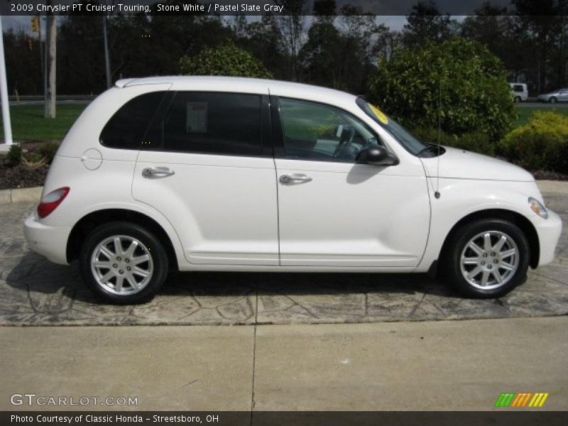 Stone White / Pastel Slate Gray 2009 Chrysler PT Cruiser Touring