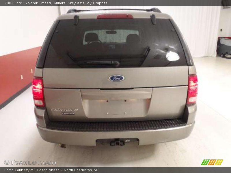 Mineral Grey Metallic / Graphite 2002 Ford Explorer Limited