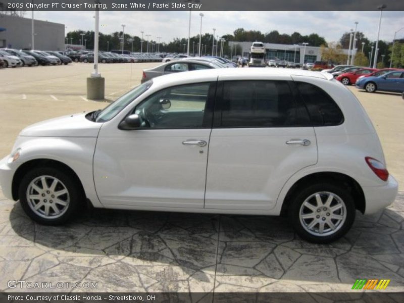 Stone White / Pastel Slate Gray 2009 Chrysler PT Cruiser Touring