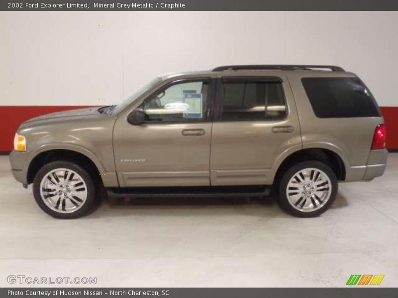 Mineral Grey Metallic / Graphite 2002 Ford Explorer Limited