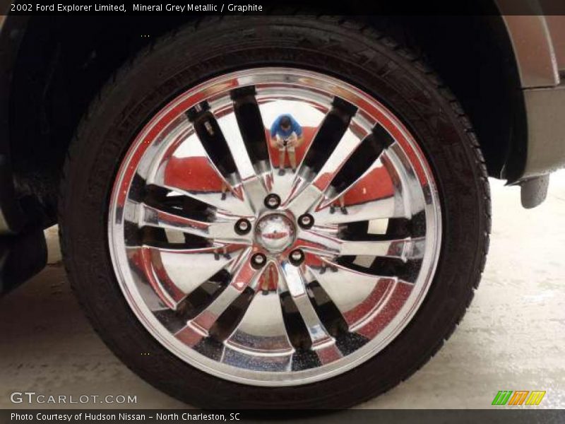 Mineral Grey Metallic / Graphite 2002 Ford Explorer Limited