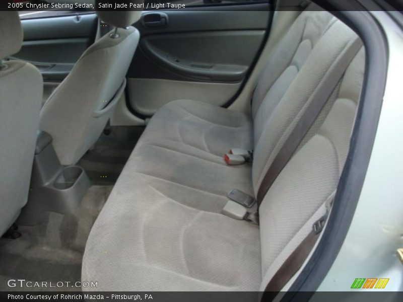 Satin Jade Pearl / Light Taupe 2005 Chrysler Sebring Sedan