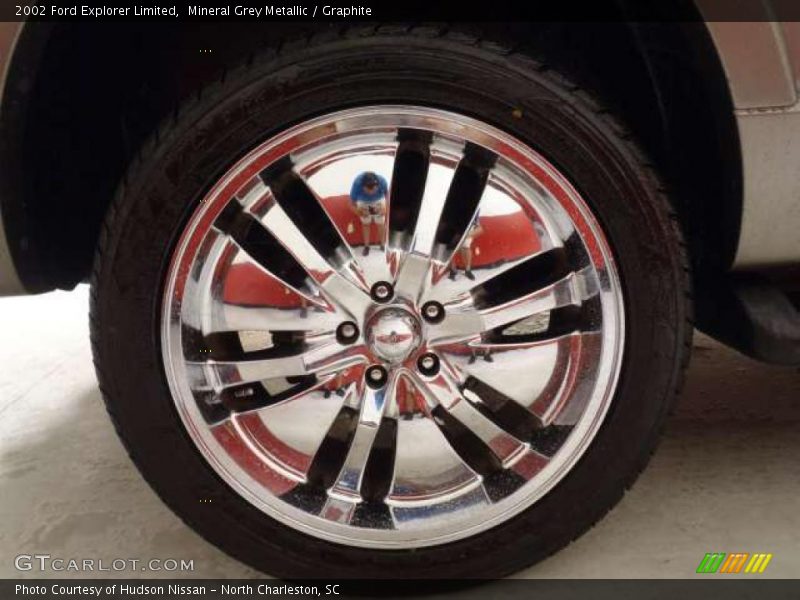 Mineral Grey Metallic / Graphite 2002 Ford Explorer Limited