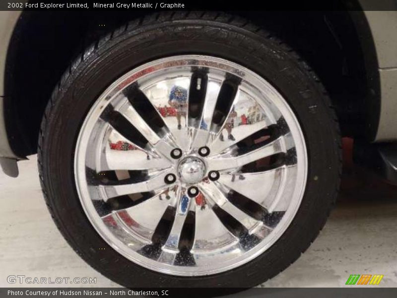 Mineral Grey Metallic / Graphite 2002 Ford Explorer Limited