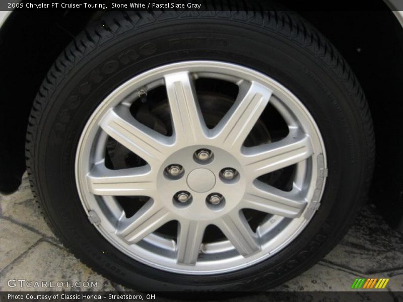 Stone White / Pastel Slate Gray 2009 Chrysler PT Cruiser Touring