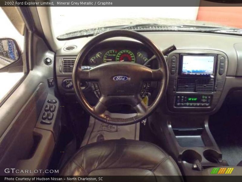 Mineral Grey Metallic / Graphite 2002 Ford Explorer Limited