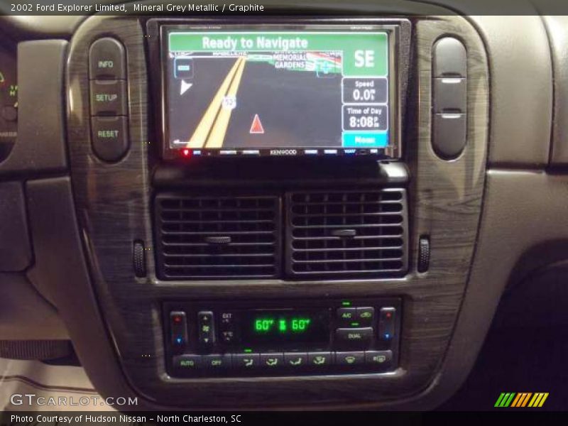 Mineral Grey Metallic / Graphite 2002 Ford Explorer Limited