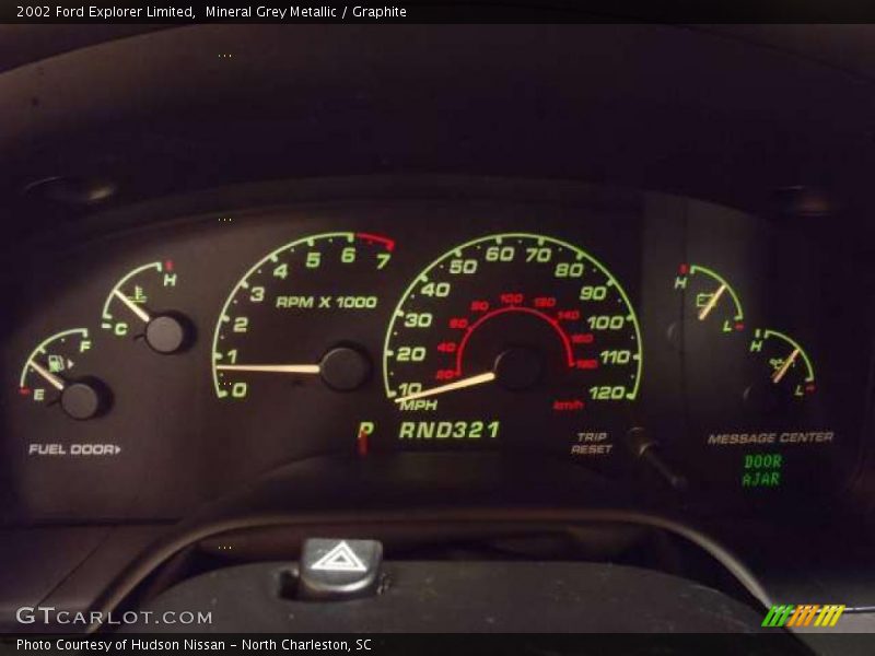 Mineral Grey Metallic / Graphite 2002 Ford Explorer Limited