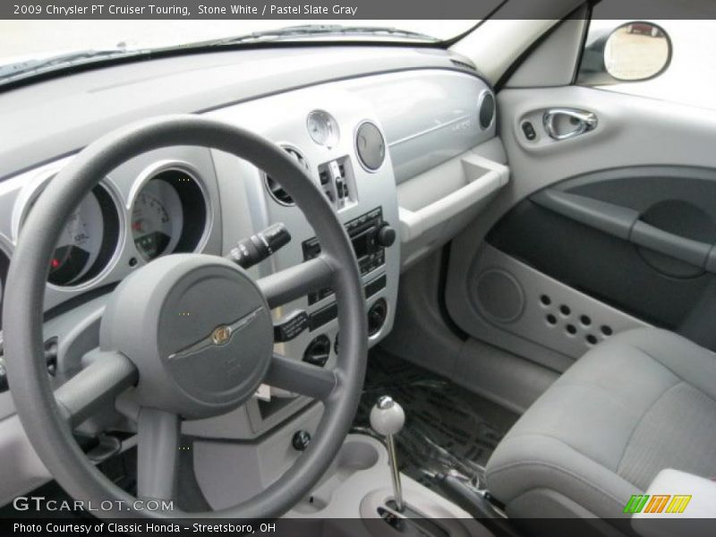 Stone White / Pastel Slate Gray 2009 Chrysler PT Cruiser Touring