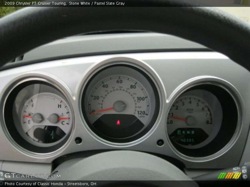 Stone White / Pastel Slate Gray 2009 Chrysler PT Cruiser Touring