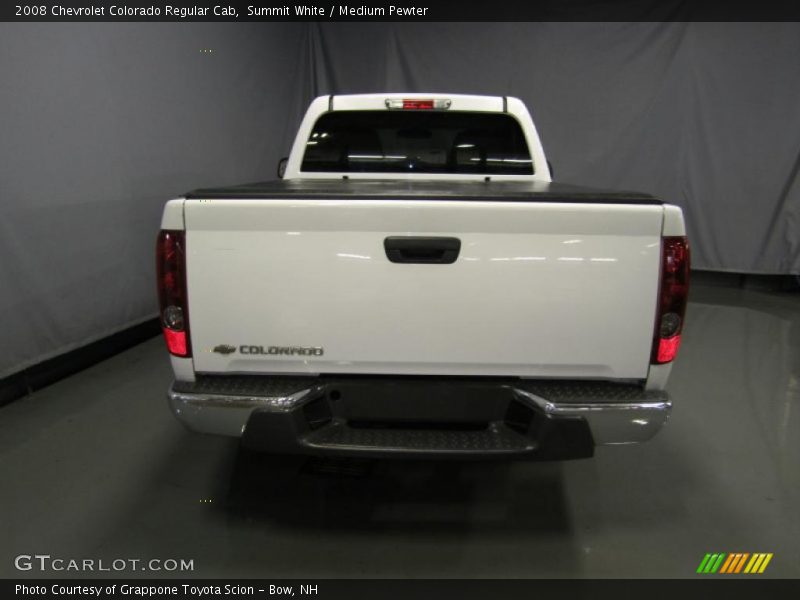 Summit White / Medium Pewter 2008 Chevrolet Colorado Regular Cab